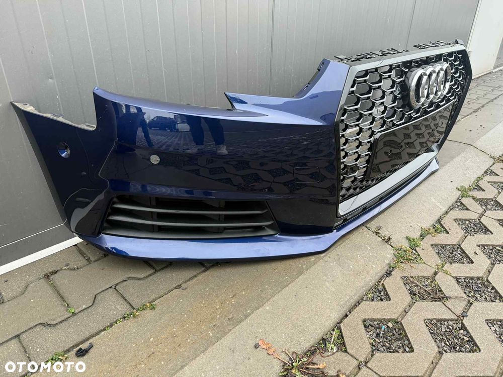 Audi A4 B9 Zderzak Przód Przedni Kompletny 6xPDC LX5H 15-19 - 2