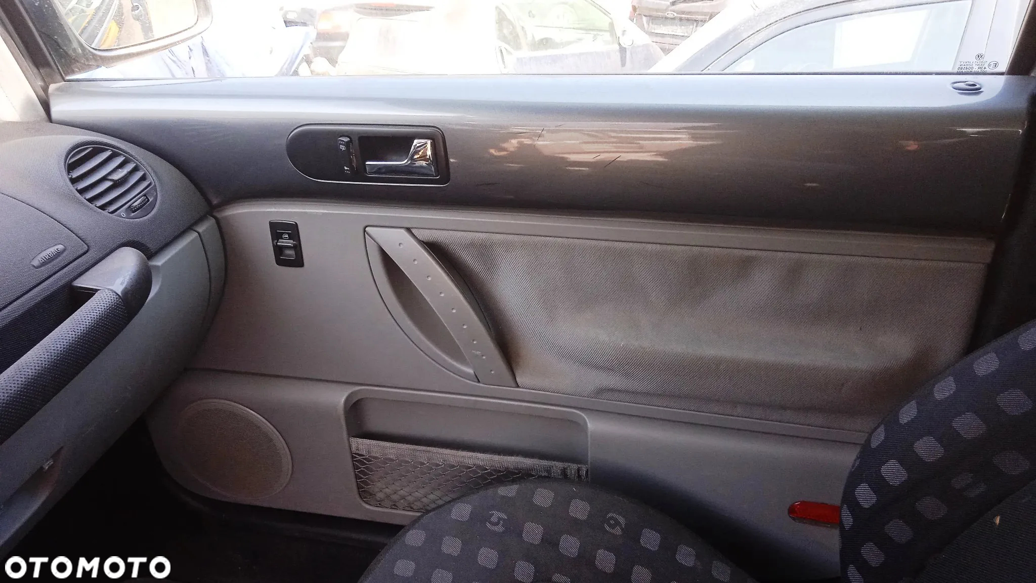 Boczek drzwi New Beetle 9C panel lusterek szyb głośnik - 5