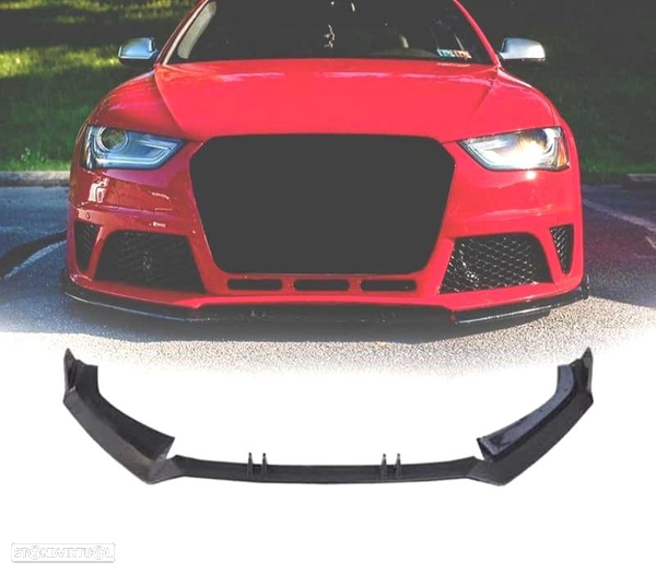 SPOILER LIP PARA AUDI A4 S-LINE 16-19 LOOK RS4