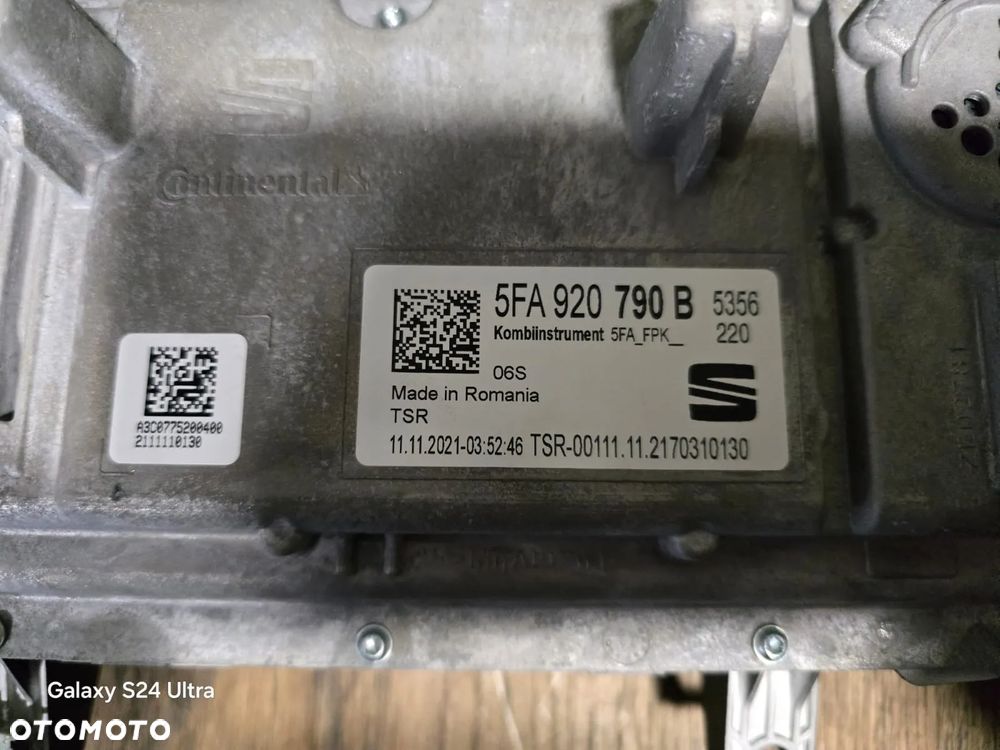 SEAT LEON IV FORMENTOR CUPRA LICZNIK ZEGAR VIRTUALNY LCD DIGITAL 5FA920790B - 2