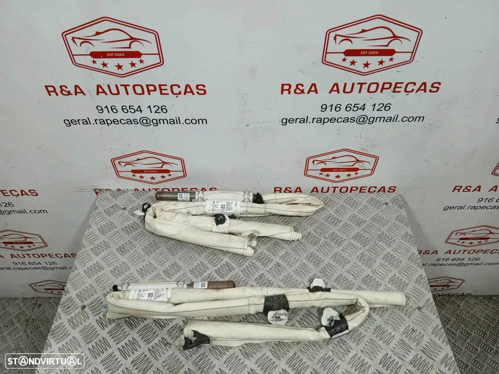 Cortina Cortinas Esquerda de Airbag BMW Série 1 F20 F21 F30 F31 722104611 722104510 Original - 3