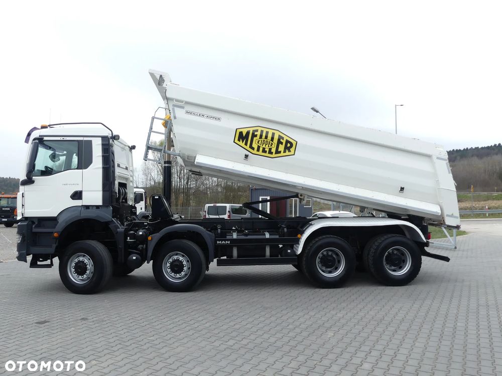 MAN TGS 41.470 / 8x8 / WYWROTKA MEILLER / MANUAL / NISKI PRZEBIEG / - 3