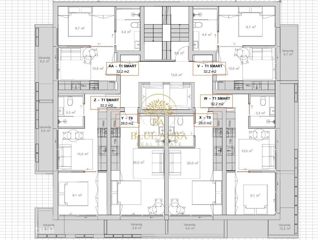 Apartamento T1 novo a escassos metros do Norte Shopping - Grande imagem: 4/8