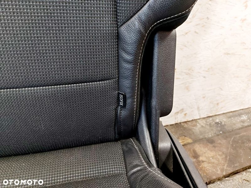 ford s-max mk1 fotel ii 2 rząd lewy półskóra - 4