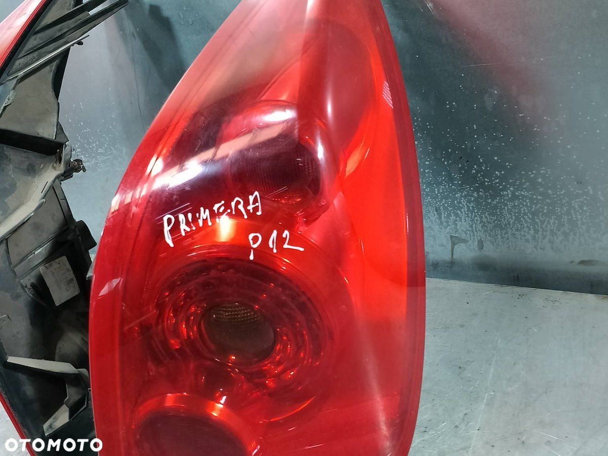 LAMPY TYŁ KOMPLET NISSAN PRIMERA P12 ( 03-07 ) 26555AU220 KOMBI - 10