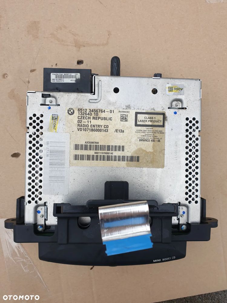 Radio CD MINI R56 3456764 - 4