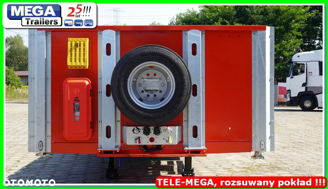 Inny 17,6 m dł. naczepa teleskopowa Full ADR EX3 MEGA Trailers, UNIWERSALNA !! - 16
