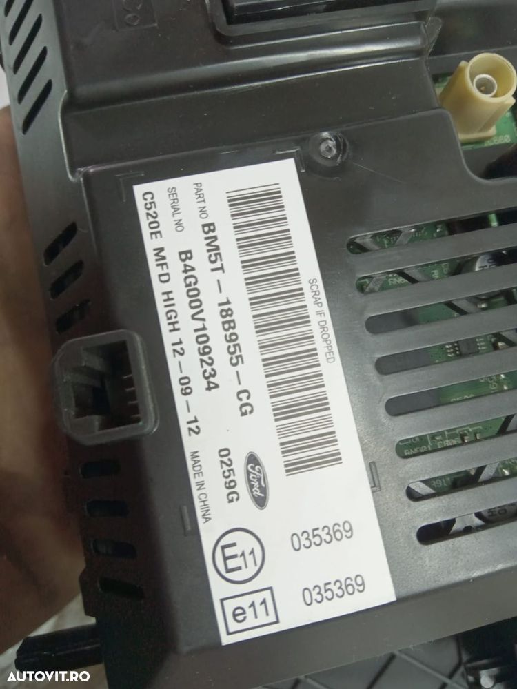Display bord Bm5t-18b955-cg Ford C-Max 2 [2010 - 2015] - 3