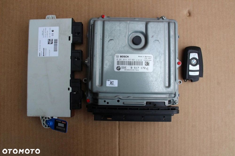 Komputer silnika zestaw startowy BMW N57D30C N57 M50D 381KM 280kW 8517172 - 1