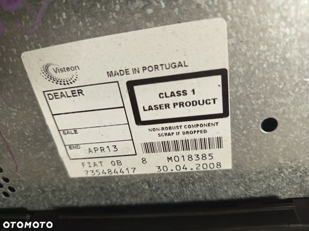 RADIO FABRYCZNE CD FIAT BRAVO II 735451941 - 9