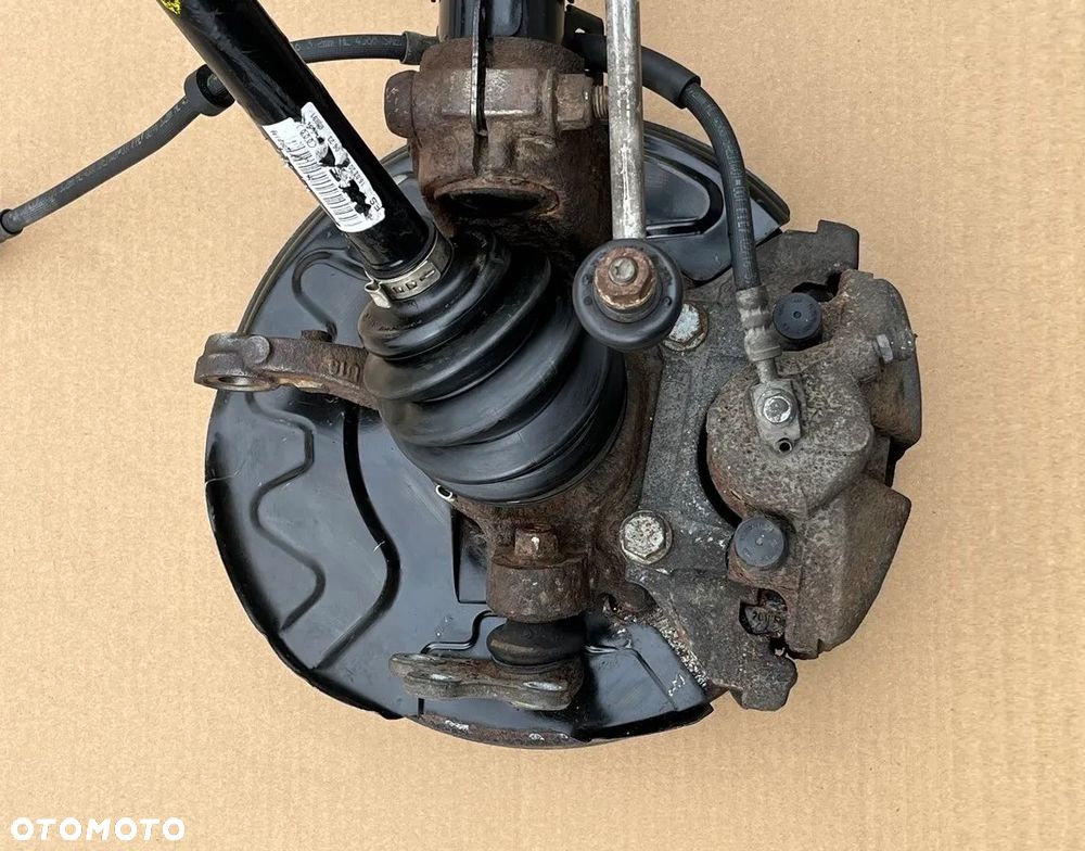 ZAWIESZENIE LEWE PRZÓD AMORTYZATOR ZWROTNICA PÓŁOŚ WAHACZ LEWY SEAT IBIZA 4 IV VW POLO 5 V 1.2 TSI - 11