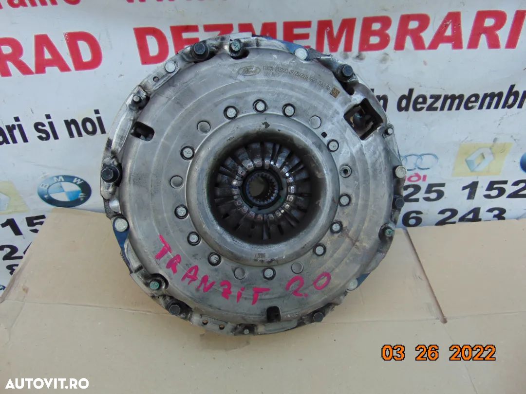 Volanta Ford Trasit 2.0 euro 6 placa presiune disc ambreiaj trasit 2.0 eur 6 30.000km - 1