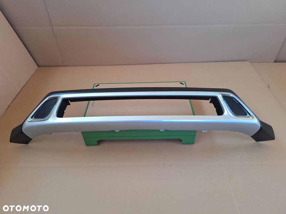 MITSUBISHI OUTLANDER III LIFT 18- SUPER STAN! CHROMY BDB LISTWA NAKŁADKA DOKŁADKA ZDERZAKA PRZÓD ORYG. 6405A269 / 6405A2 - 4