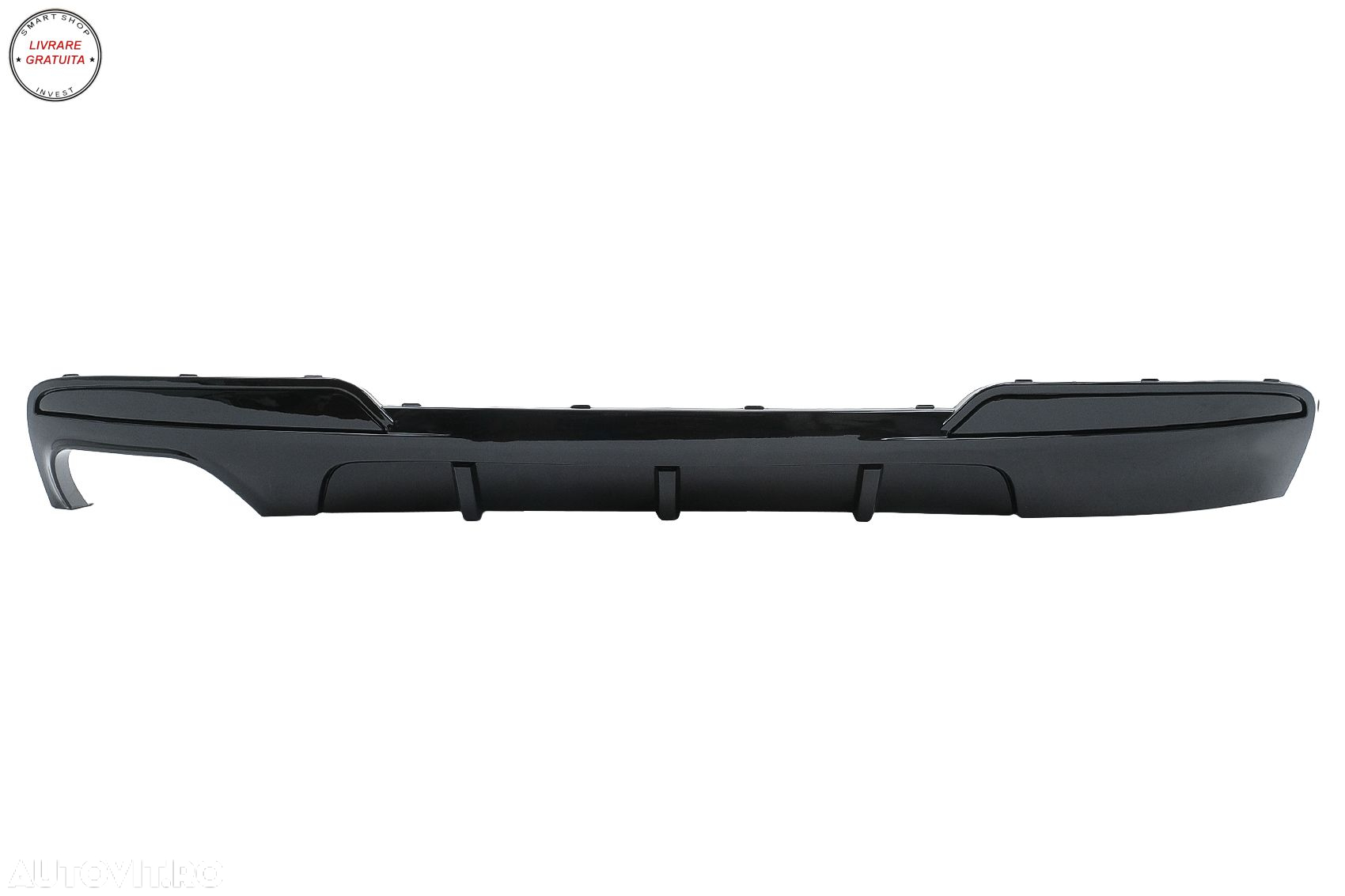 Difuzor de aer cu evacuare dubla stanga BMW Seria 5 F10 F11 (2011-2017) M-Performa- livrare gratuita - 2