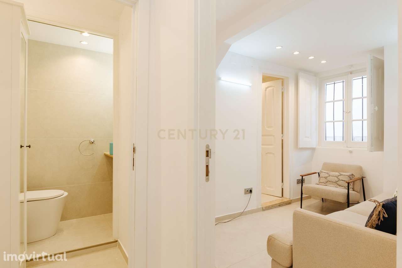 Apartamento T2  Mobilado para arrendamento no Bairro Alto - Grande imagem: 5/16