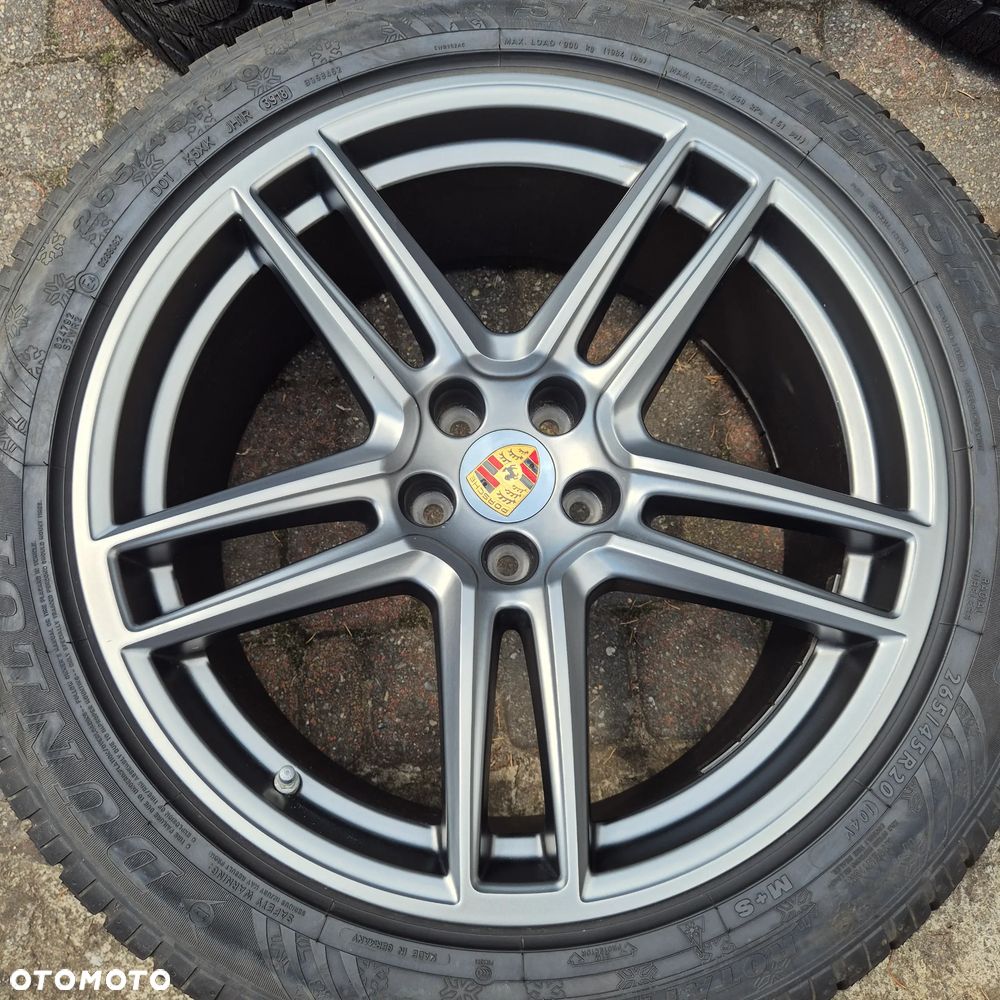 ZIMA KOŁA R20 ORYGINAŁ PORSCHE MACAN TURBO 265/45 295/40 R20 - 7