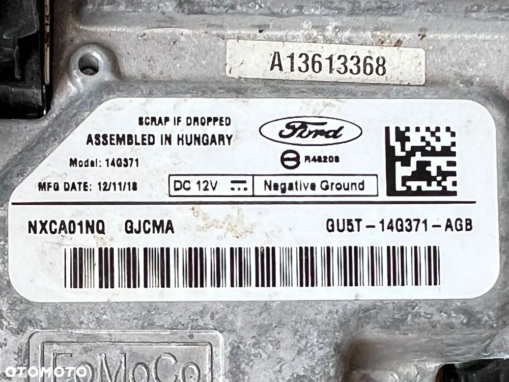 RADIO NAWIGACJA WYŚWIETLACZ EKRAN MODUŁ FORD COURIER LIFT JT76-18C815-HD  JT76-18B955-GA GU5T-14G371-AGB CENA ZA ZESTAW - 5
