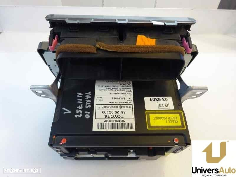 SISTEMA AUDIO / RADIO CD TOYOTA YARIS 2010 -86120-0D490 - 2
