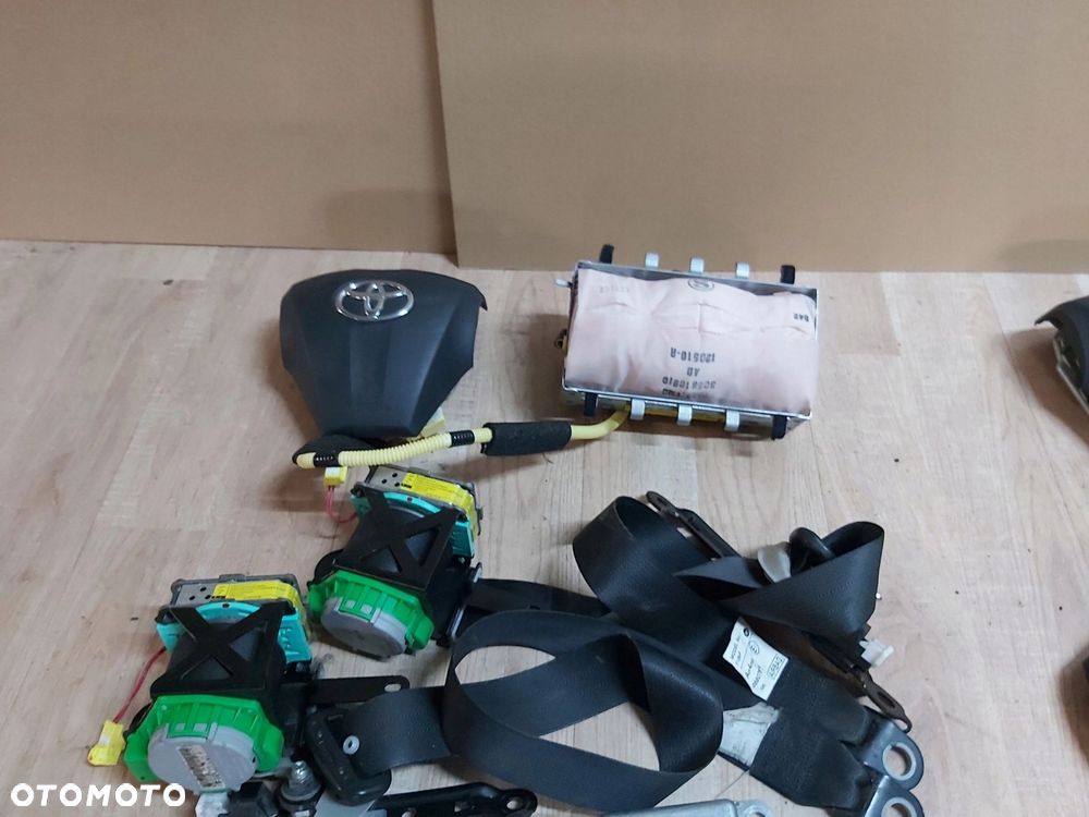 Toyota Auris I LIFT poduszka kierowcy air bag deska pasy - 13