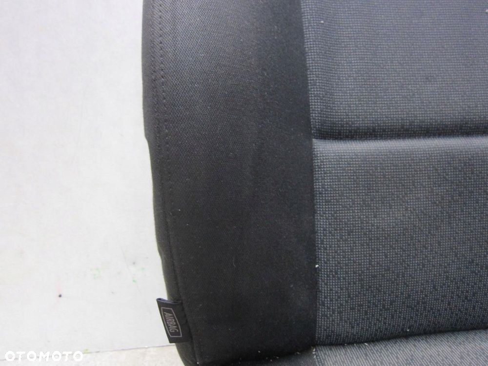 BMW 3 E90 E91 FOTEL PASAŻERA PRAWY MATERIAŁ SZARY TAPICERKA - 4