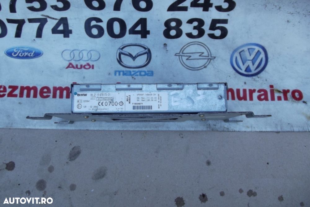 Modul telefon BMW E87 E81 E65 E90 modul bluetooth antena dezmembrez - 1