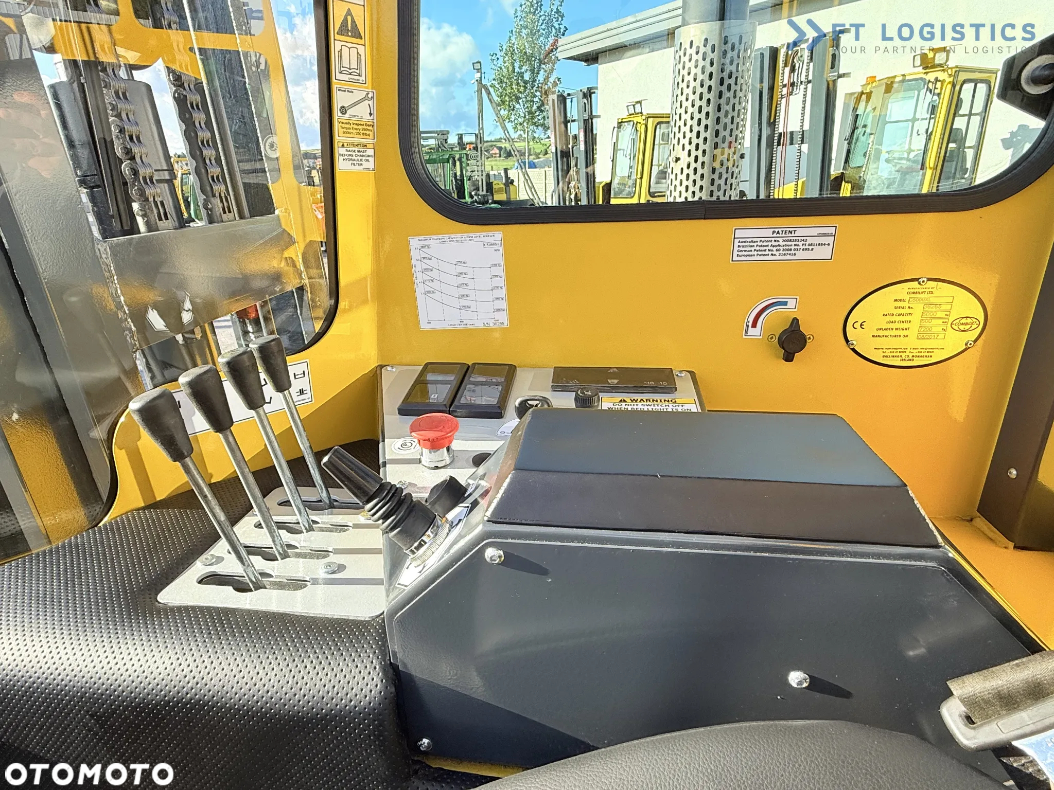 Combilift WÓZEK CZTEROKIERUNKOWY - WIELOKIERUNKOWY C5000XL / GAS / DUPLEX 6000MM /JEDYNE 3479 MOTOGODZIN /  PRZESUW WIDEŁ / PEŁNA KABINA / STAN IDEALNY / Szeroka oferta wózków czterokierunkowych i bocznych, dopasowanych do różnorodnych potrzeb i zastosowań - 17