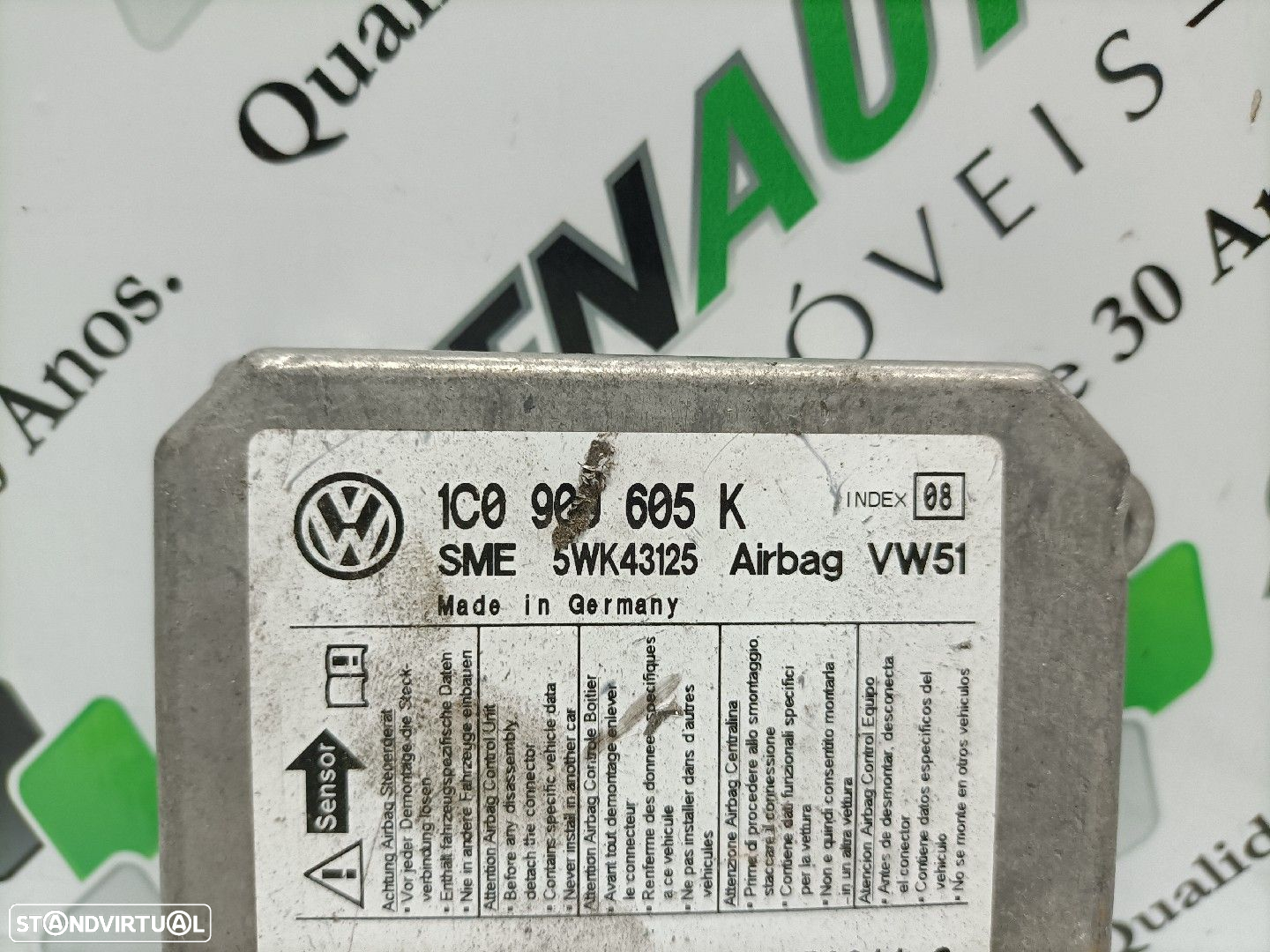 Centralina Airbags Volkswagen Polo (9N_) - 2
