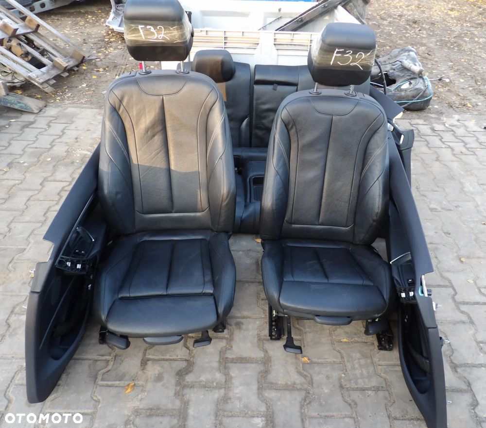 BMW - F32 - FOTELE , KANAPA , BOCZKI - KOMPLET - OGRZEWANE - 1