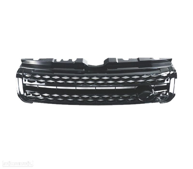 GRELHA RANGE ROVER EVOQUE 10-18 LOOK PRESTIGE PRETO BRILHANTE - 2