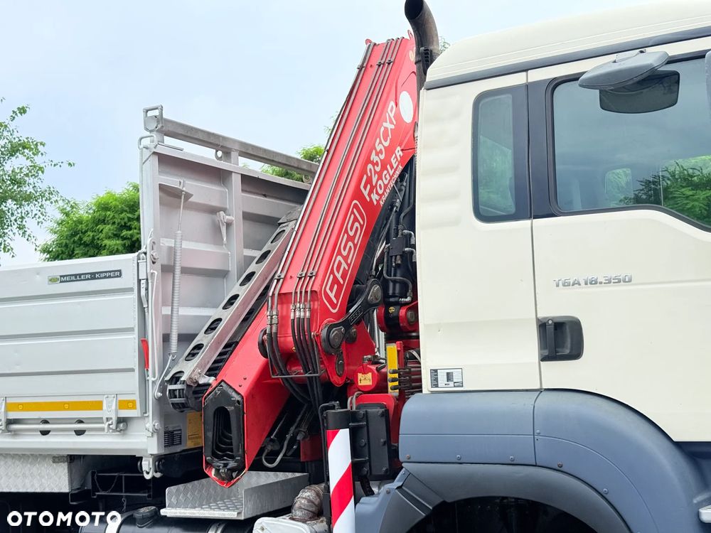 MAN * MAN TGA 18-350 * 4x4 * HDS Fassi 235 CXP * Kiper Wywrotka * Sprowadzony* Bardzo Dobry Stan * - 34