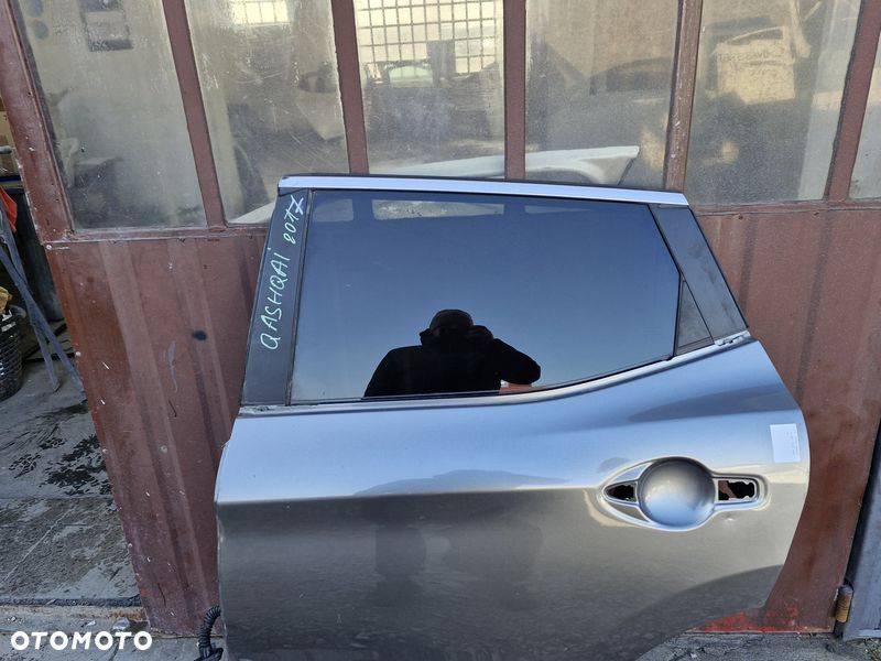 NISSAN QASHQAI II 2 J11 DRZWI LEWY TYŁ TYLNE LEWE - 8
