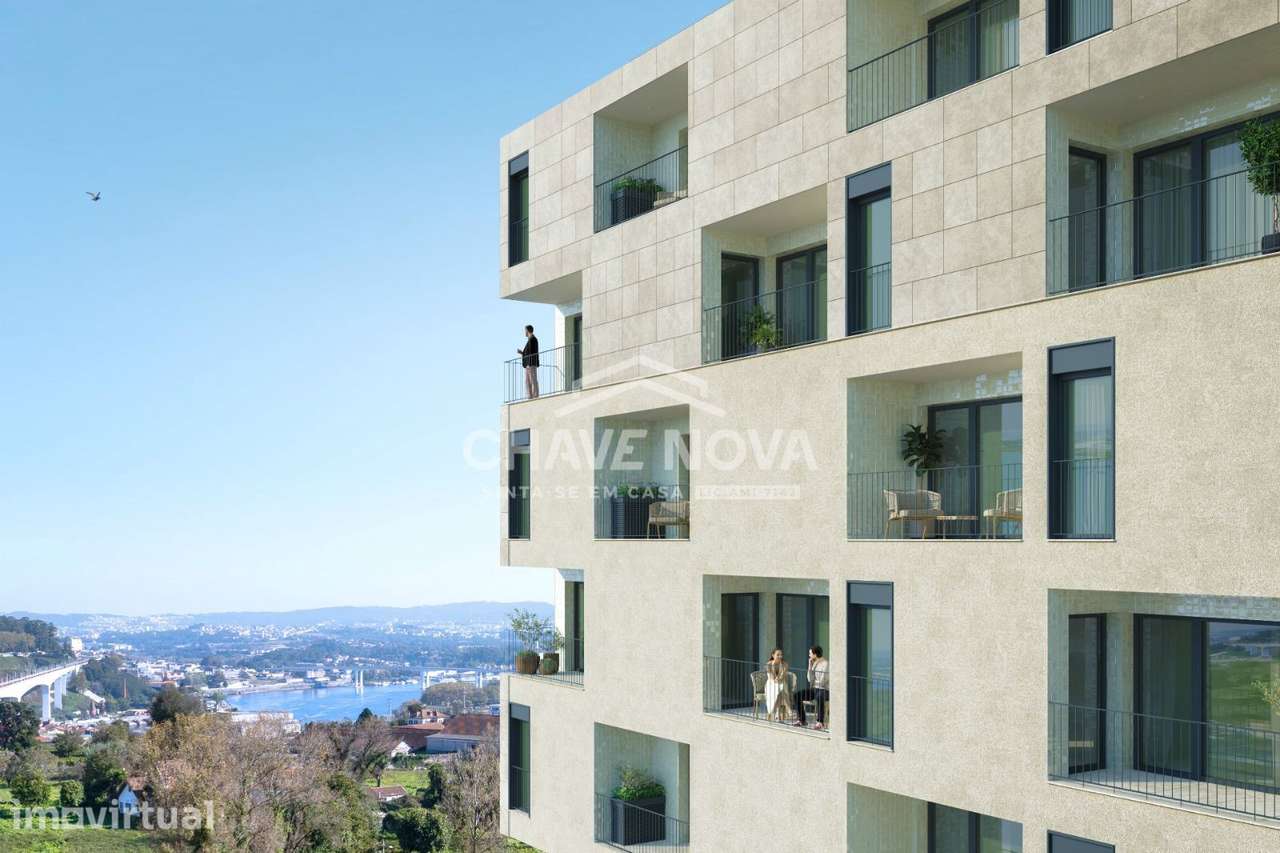T2 Novo em Mafamude com 2 casas de banho - Grande imagem: 4/15