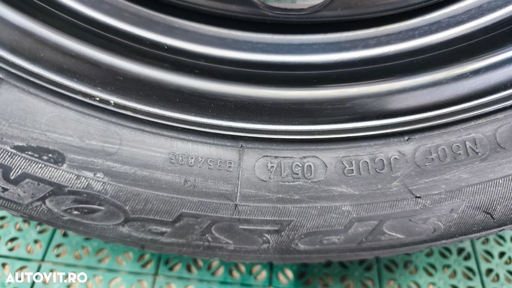 Roata de rezerva R16 61/2JX16H2 ET42 3C0601027 205/55  Volkswagen VW Passat B7 - 6