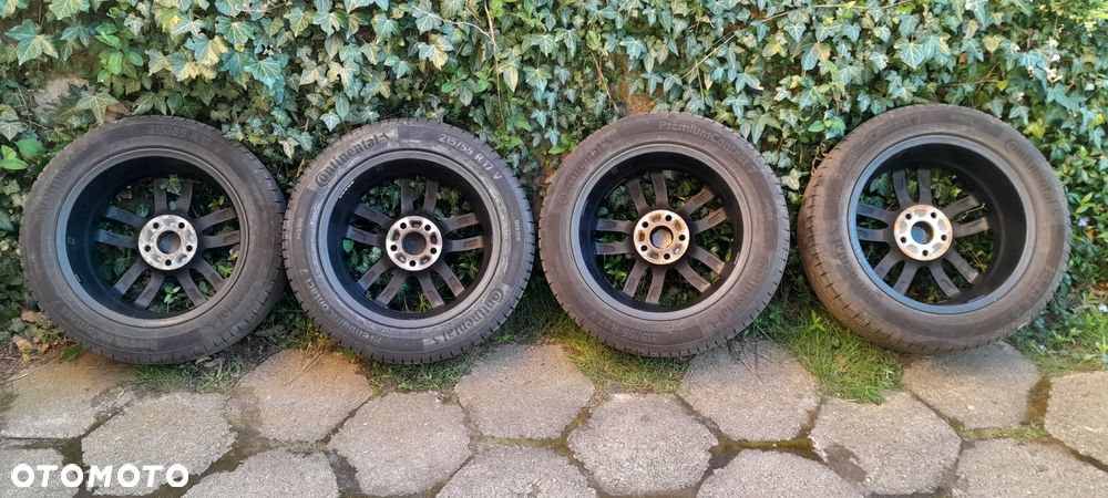 Letnie czarne Mitsubishi MMDA06 Continental PremiumContact 7 215/55 R17 94 V FR 5x114,3 - 2