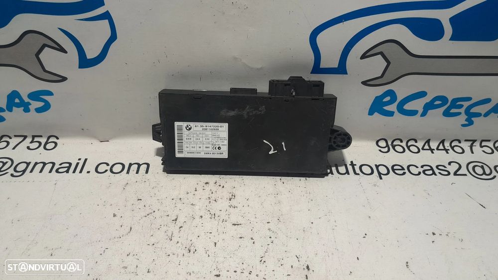 .Módulo Confort CAS 3 Original BMW Serie 3 E90 E91 E92 E93 9147220 - 3