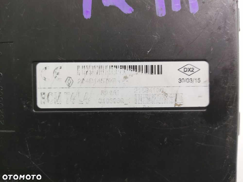 moduł sterownik bcm t4la renault trafic iii vivaro b 284b14579r 2014-2019 - 5