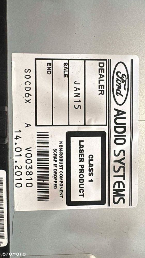 radio sony ford mondeo mk4 przedlift - 3