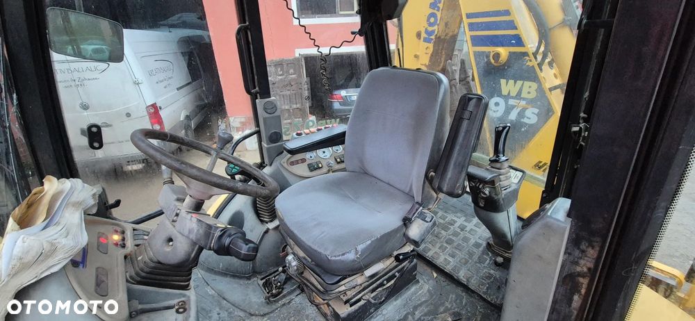 Komatsu WB97S WB 97 S R , KLIMA TYLKO 7200h UMOWA KUPNA - 3