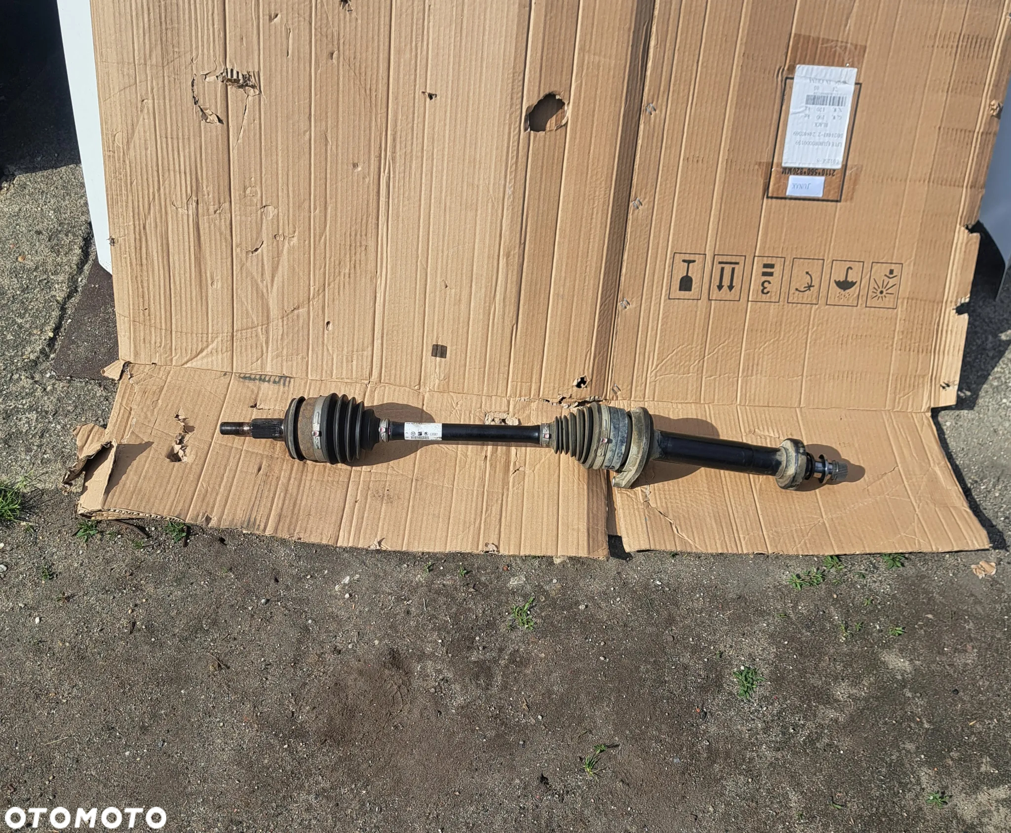 półoś prawa przód przednia VW T5 T-5 Lift 7E0407276K 7E0407761J - 2