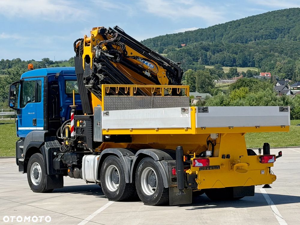 MAN TGS 26.440 * CIĄGNIK SIODŁOWY + EFFER 585 6/S + JIB 6S + PILOT * 6x6 - 6