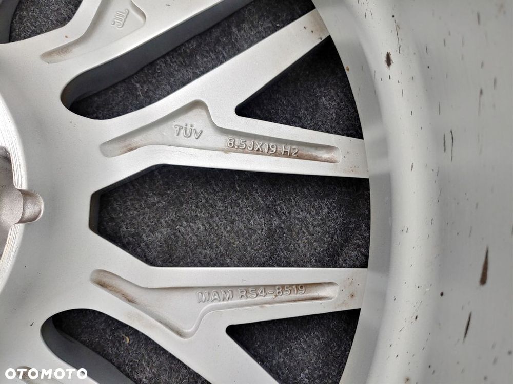 FELGA MAM RS4 8,5x19 et30 5x112 vw audi seat skoda ORYGINAŁ - 5