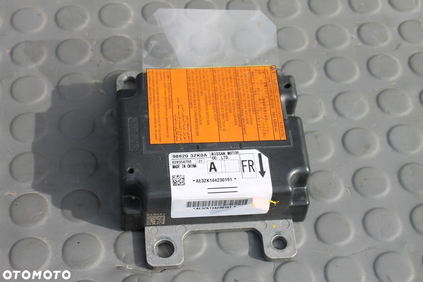 MODUŁ STEROWNIK PODUSZEK POWIETRZNYCH AIR BAG NISSAN PULSAR 14-18 - 1