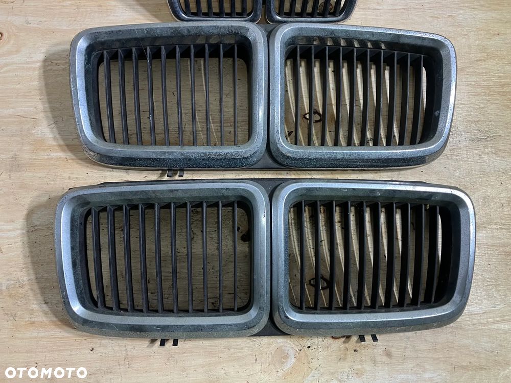 GRILL NERKI BMW E32 V8 V12 SZEROKI CHROM SZEROKA MASKA NOSEK 1964863 E30 1884350 - 2