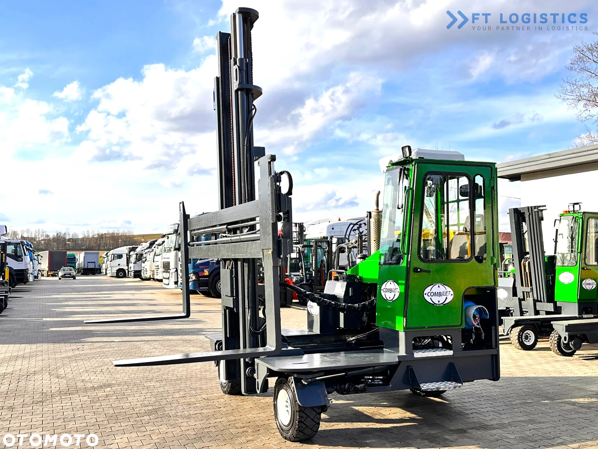 Combilift C5000XL / LPG / KLIMATYZACJA / SZEROKI POZYCJONER / DUPLEX / REGULOWANE WIDŁY / NOWE OPONY / STAN IDEALNY! - 20