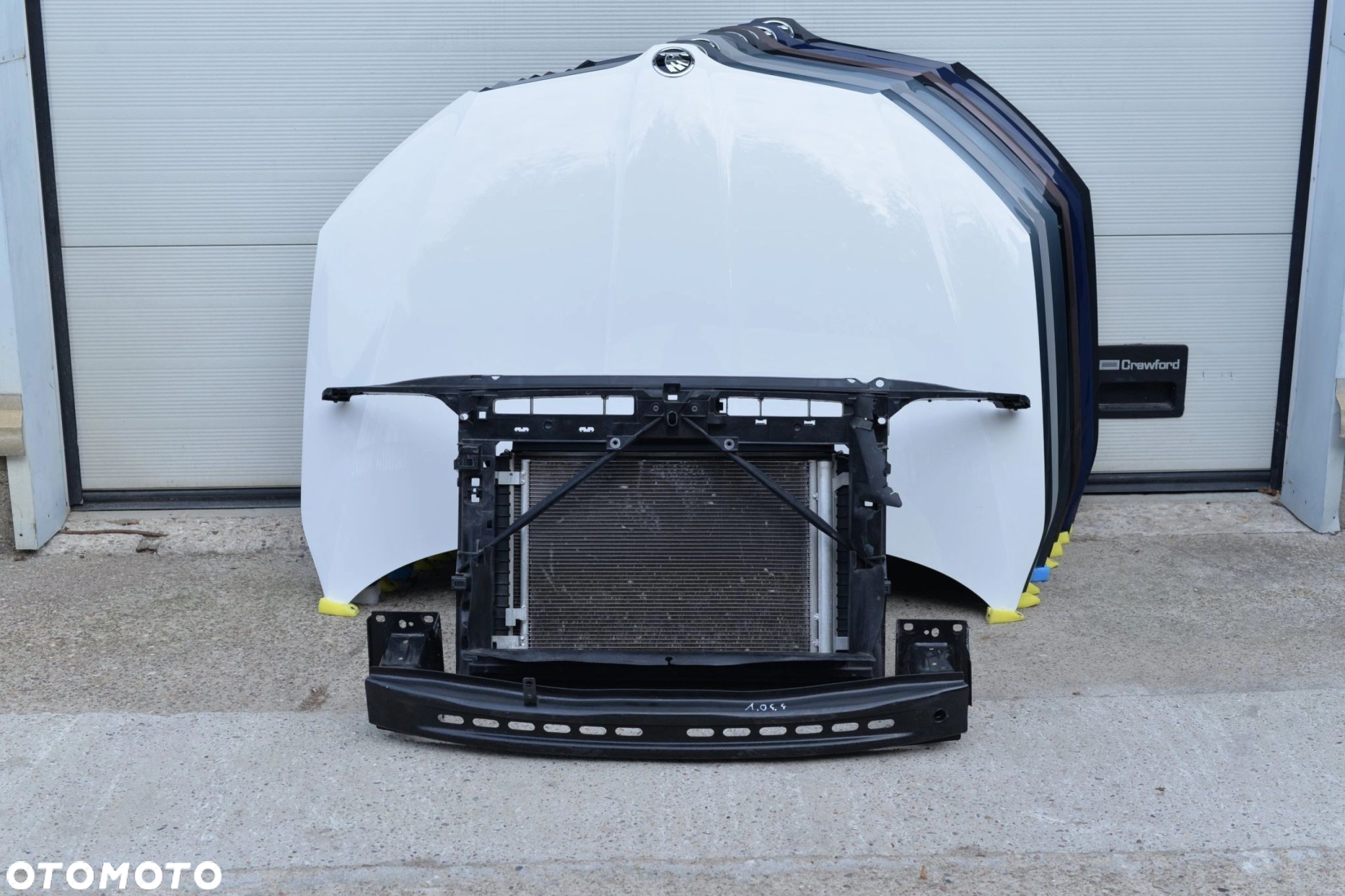 MASKA ZDERZAK BŁOTNIK LAMPA H7 XENON PAS BELKA SKODA OCTAVIA 3 2012-2016 - 8