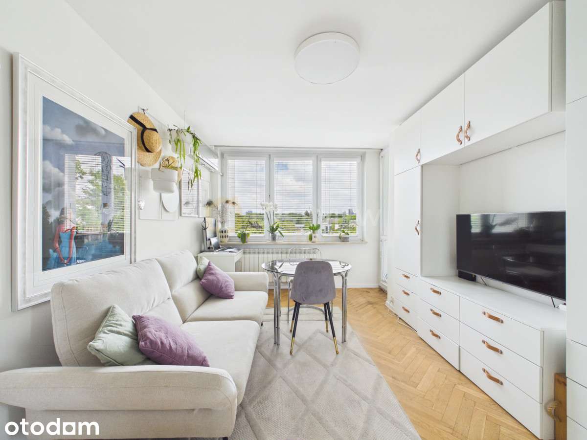 2 pokoje przy Łazienkach | balkon | zieleń i cisza