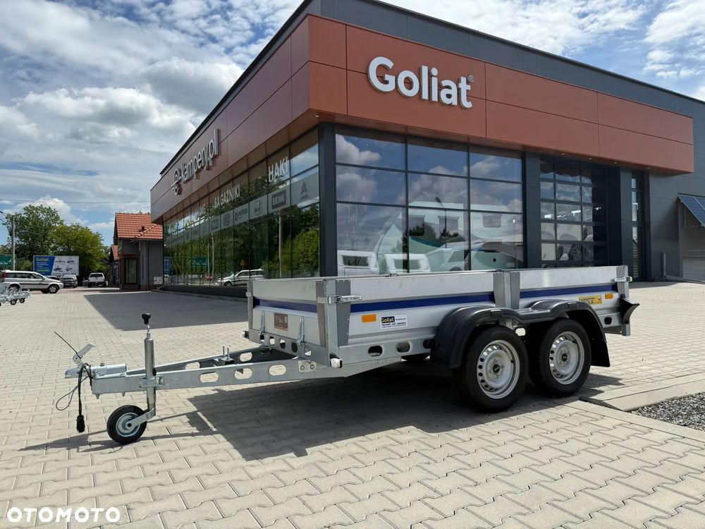 Wiola SILESIA PLUS przyczepa dwuosiowa 302x152x38cm MOCNA RAMA SPAWANA - 1