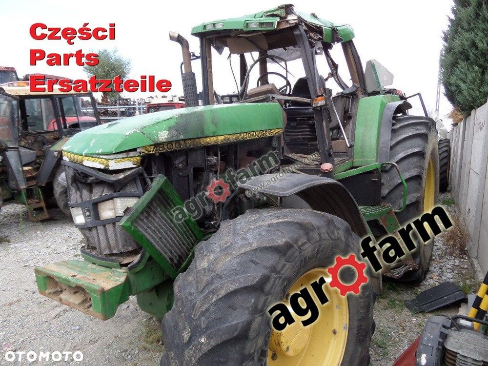 John Deere 7800 części, silnik, skrzynia biegów - 3