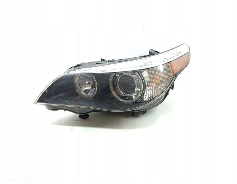 LAMPA LEWA PRZEDNIA BMW SERIA 5 E60 USA BI XENON SKRĘTNY DYNAMIC - 1