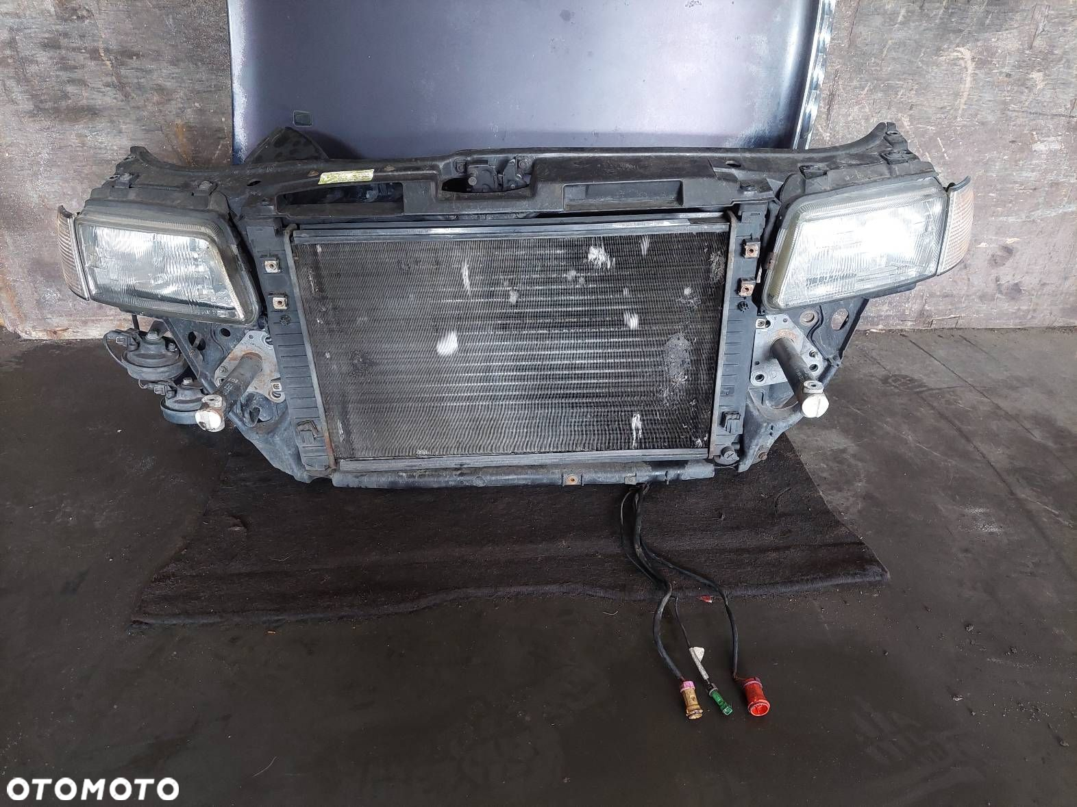 KOMPLETNY PRZÓD MASKA PAS ZDERZAK BŁOTNIKI LAMPY AUDI A4 B5 LZ5L - 10